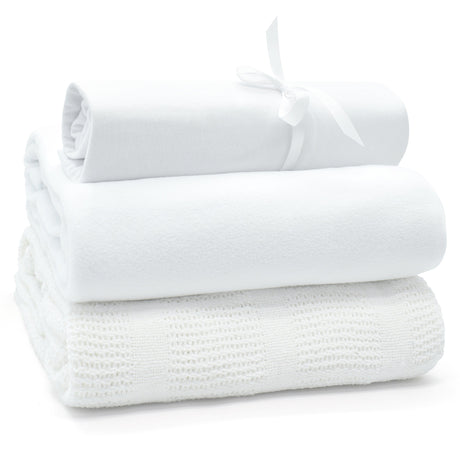 My Little World 3 Piece Starter Set 2 Sheets and Blanket