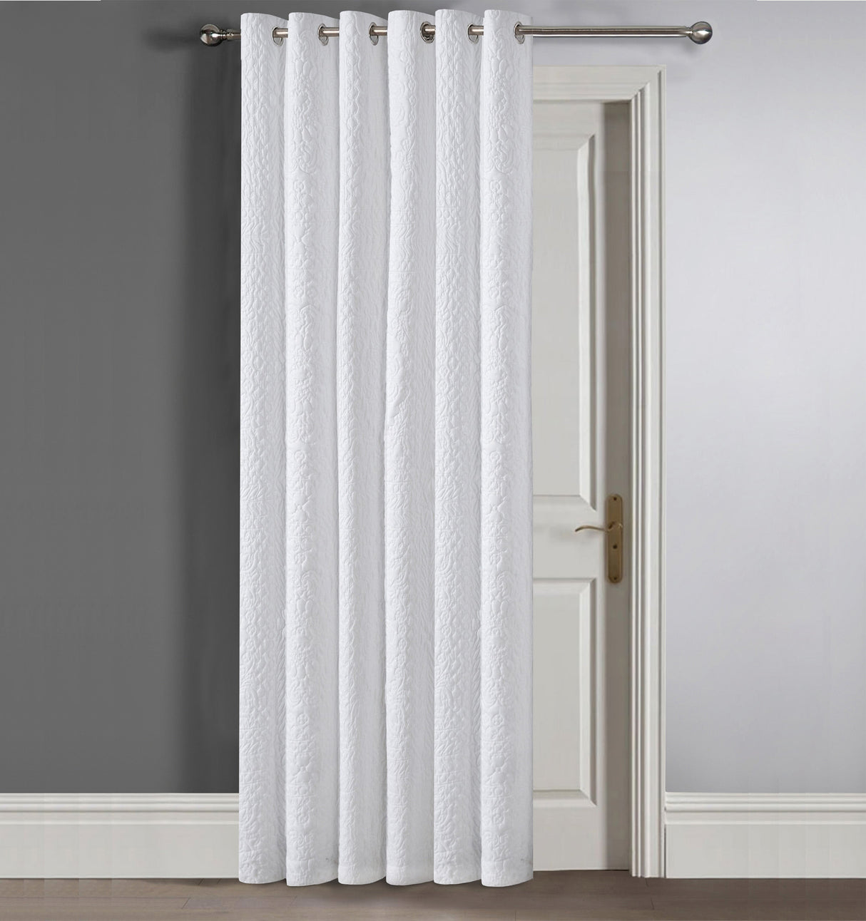 Velosso Winchester Ring Top Door Curtain