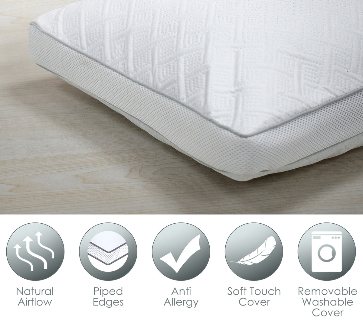 Velosso Zen Breathable Pillow Protector