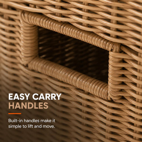 Home Republic Wicker Storage Chest