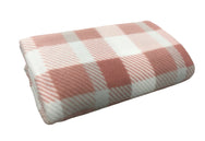Velosso Checkered Polar Fleece Blanket