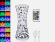 Home Republic Chargeable Crystal Effect Table Lamps