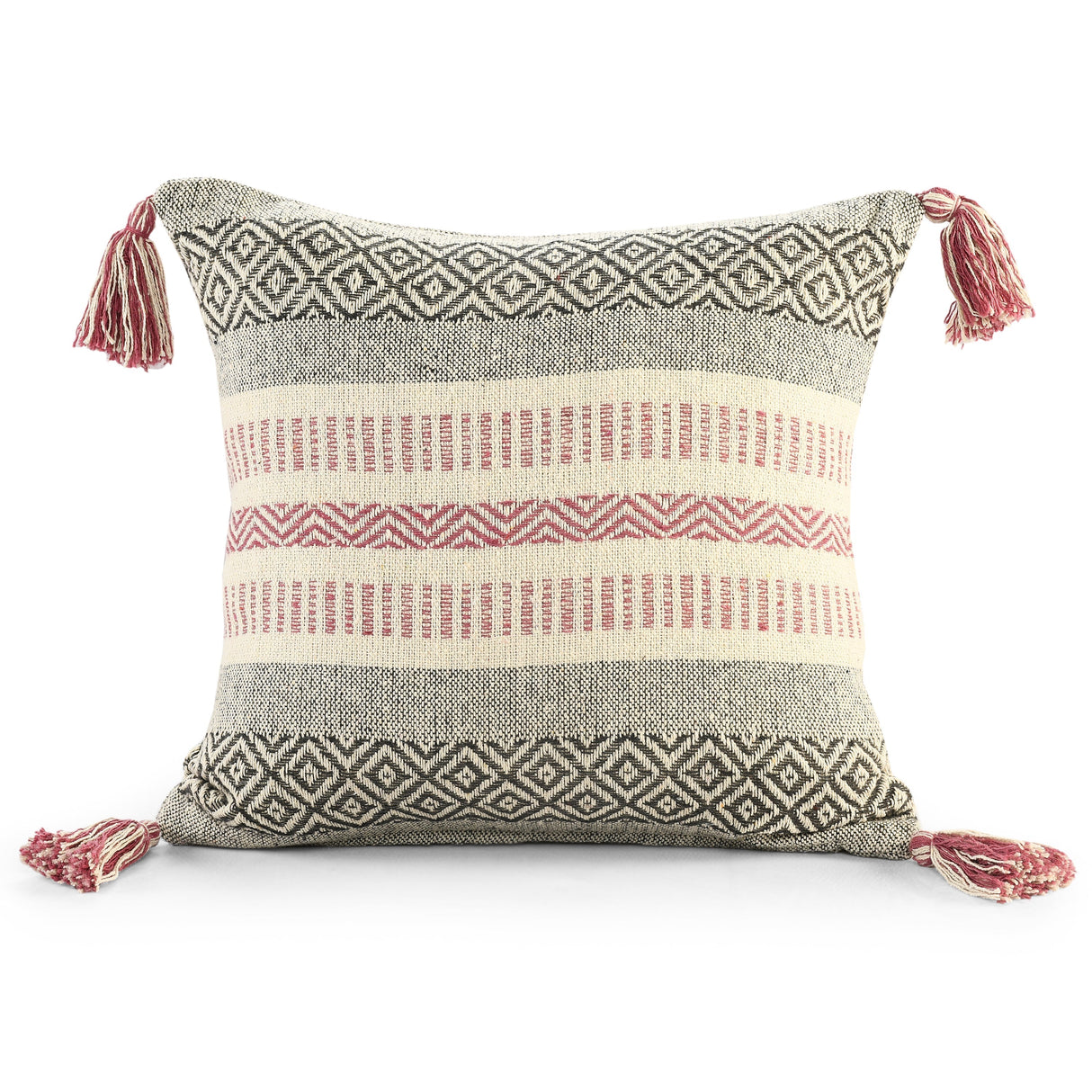 Velosso Aztec Tassle Cushion