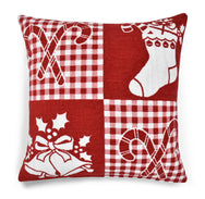 Velosso Xmas Check Cushion
