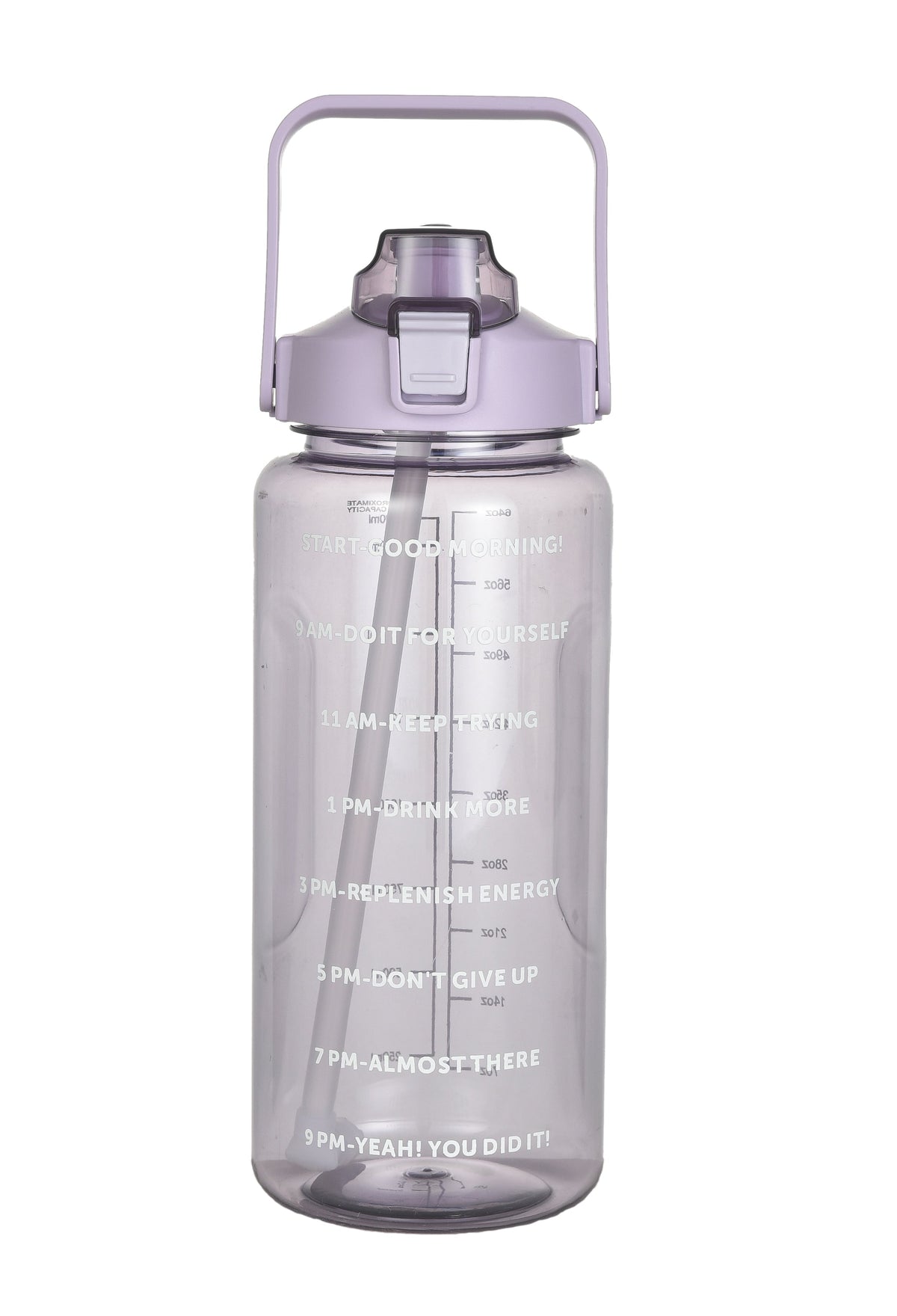 Home Republic 2l Motivational Water Bottle