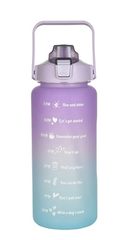 Home Republic 2l Motivational Water Bottle