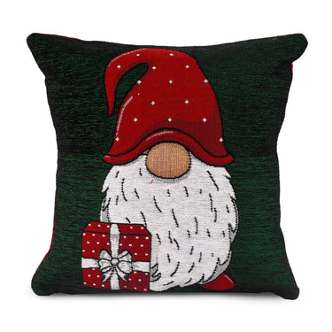 Xmas Chenille Gonks Cushion Cover