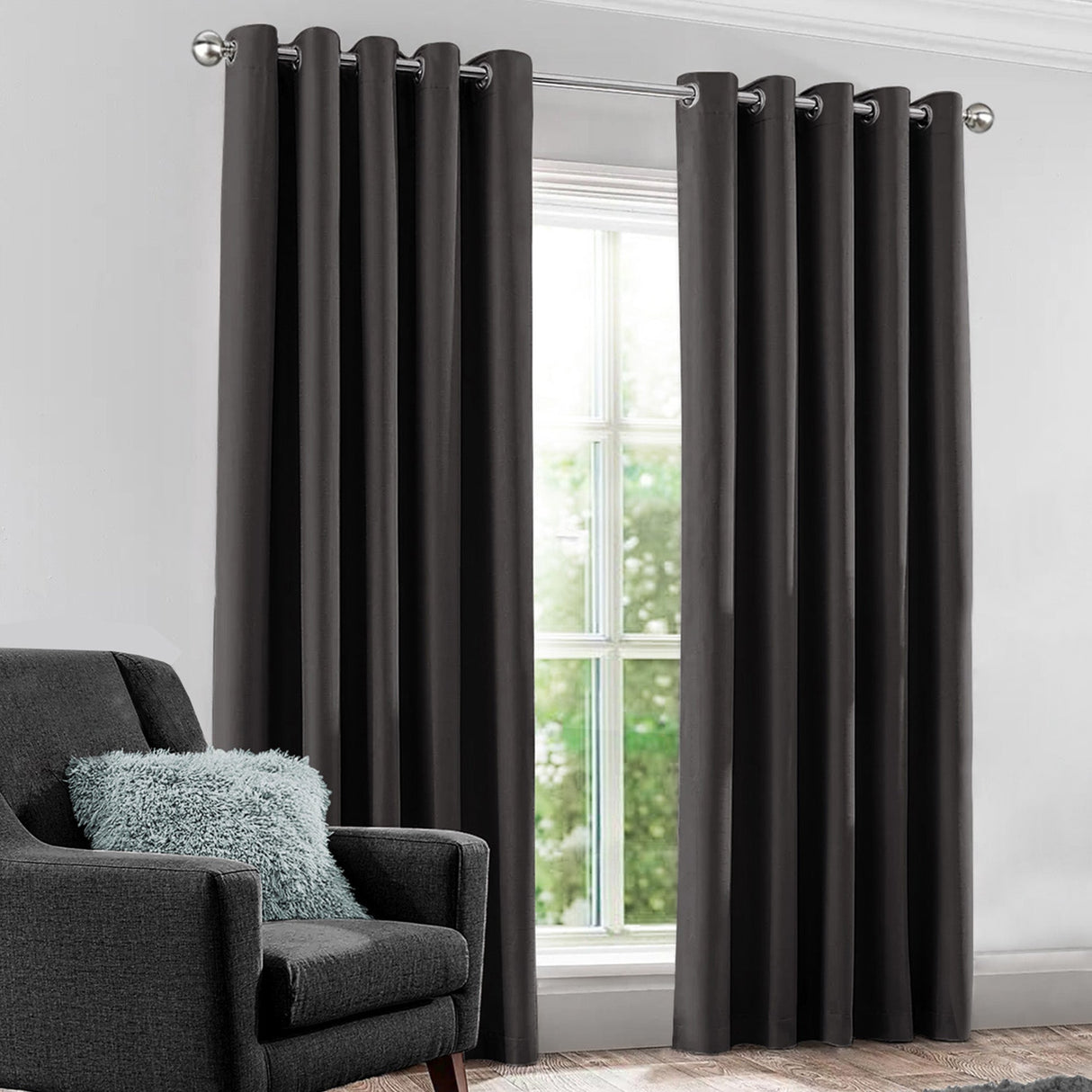 Velosso Kassidy Blackout Ring Top Curtains
