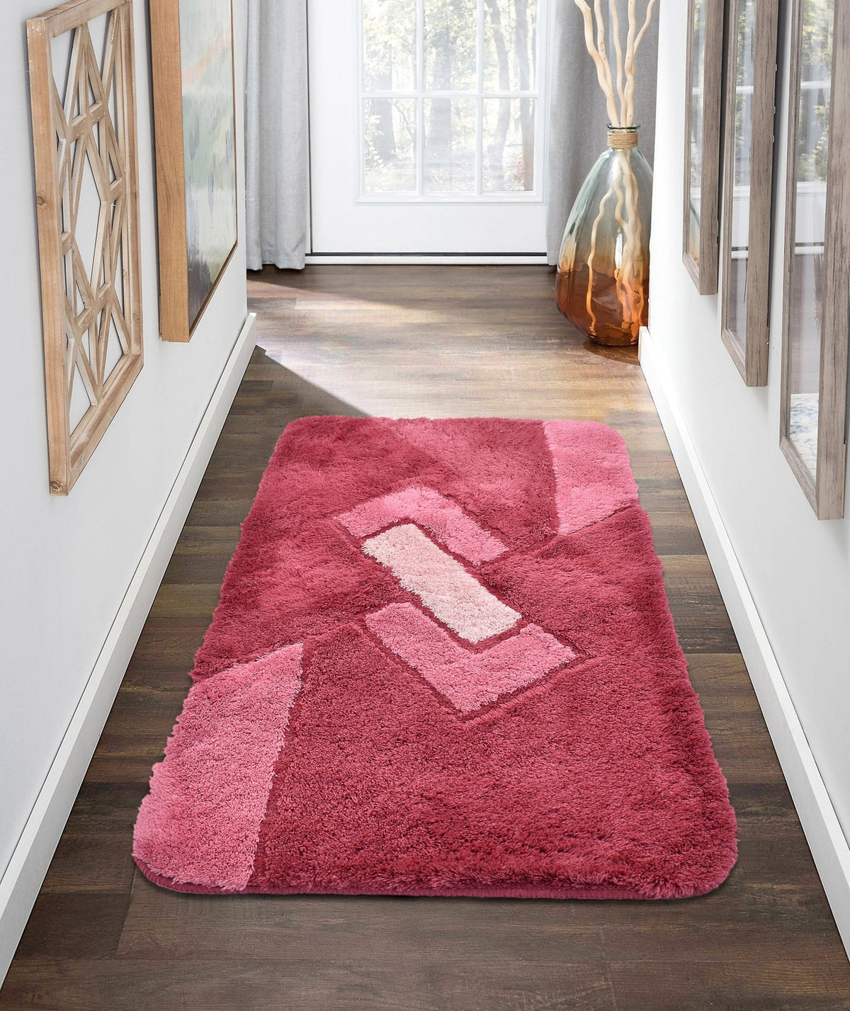 Home Republic Geometrix Runner Long Pile