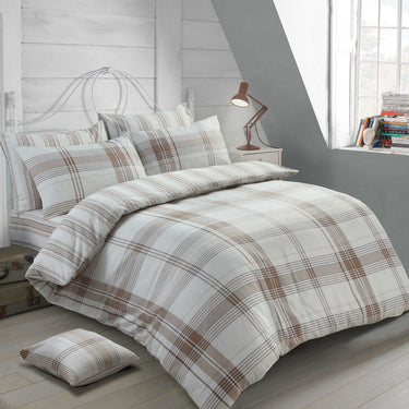 Burlington Check Duvet Cover & Pillowcase Set