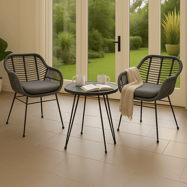 Malibu 3pc Bistro Set