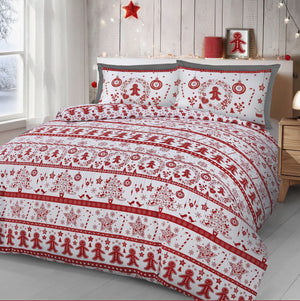 Velosso Gingerbread Duvet Cover & Pillowcase Set