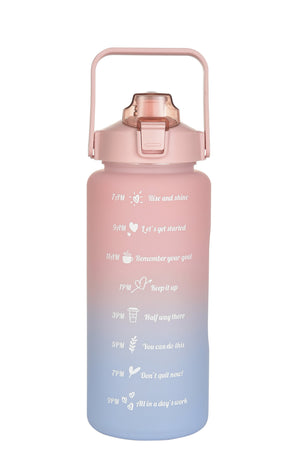 Home Republic 2l Motivational Water Bottle