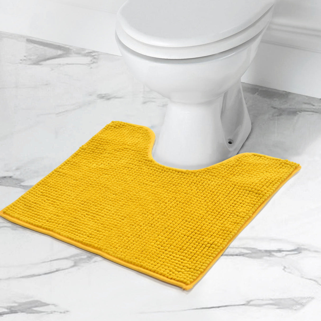 Velosso Shaggy Noodle Bath/ Pedestal Mat Anti Slip