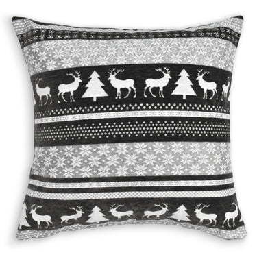 Nordic Snowflake Cushion Cover