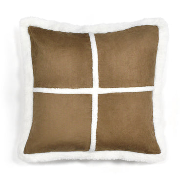 Sheep Skin Cushion Cover