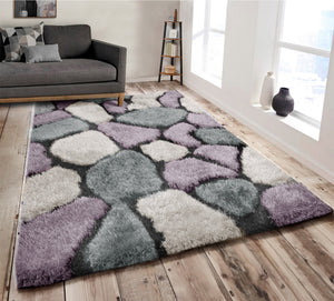Home Republic Pebbles Shaggy Rug Long Pile