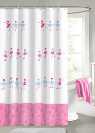 Velosso Ballerina Shower Curtains