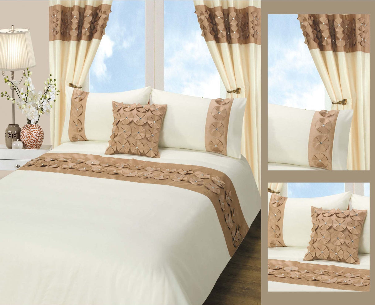 Intimates Vogue Diamante Duvet Cover & Pillowcase Set