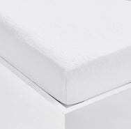 Velosso Terry Stretch 100% Cotton Fitted Sheet