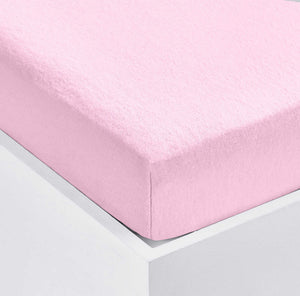 Velosso Terry Stretch 100% Cotton Fitted Sheet