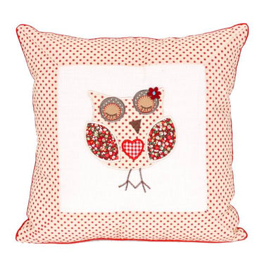 Closed Eye Owl Cushion Cover