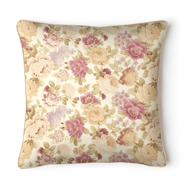 English Floral Cushion Cover