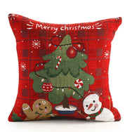 Velosso Xmas Tree Check Cushion