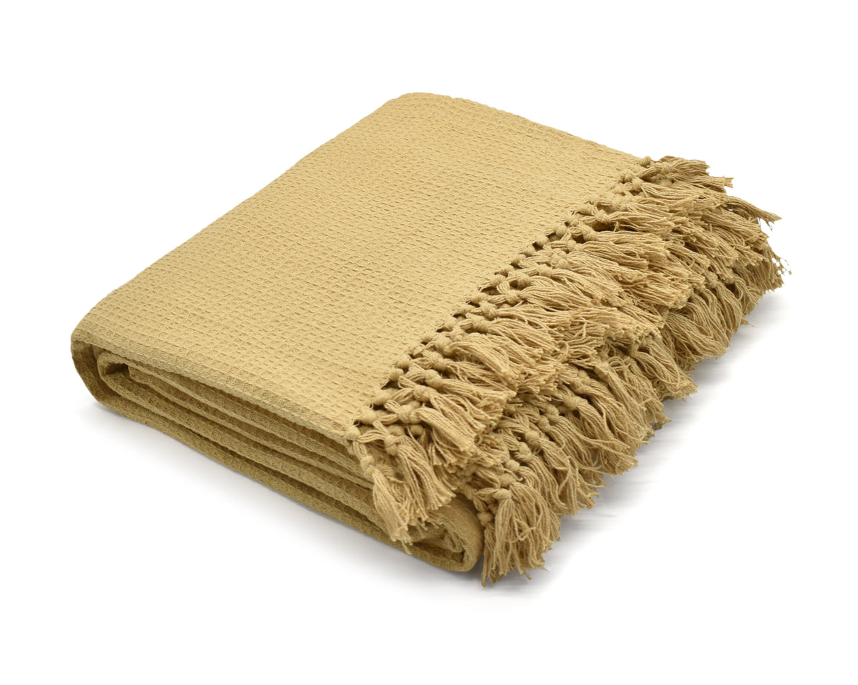 Velosso Waffle Throw 100% Cotton