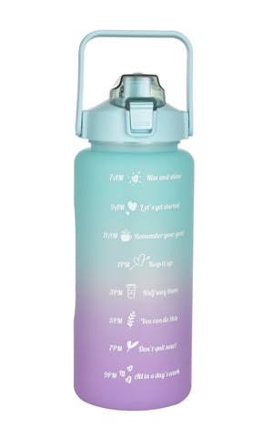 Home Republic 2l Motivational Water Bottle