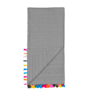 Velosso Velour Tassle Beach Towel