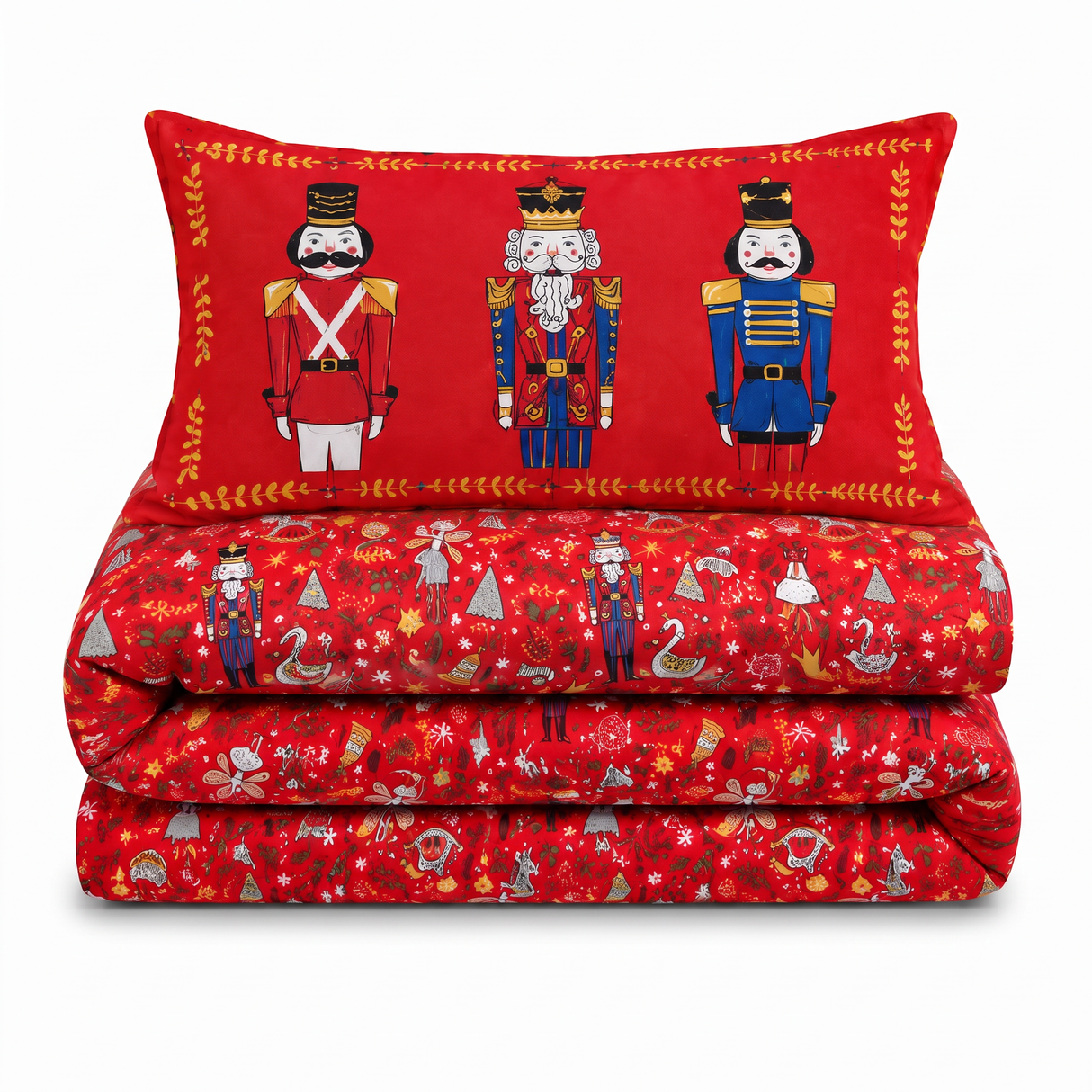 Velosso Nutcracker Duvet Cover & Pillowcase Set