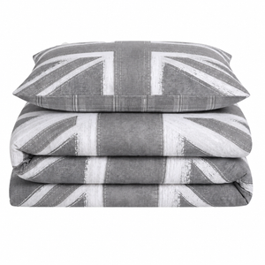 Velosso Union Jack Reversible Duvet Cover & Pillowcase Set