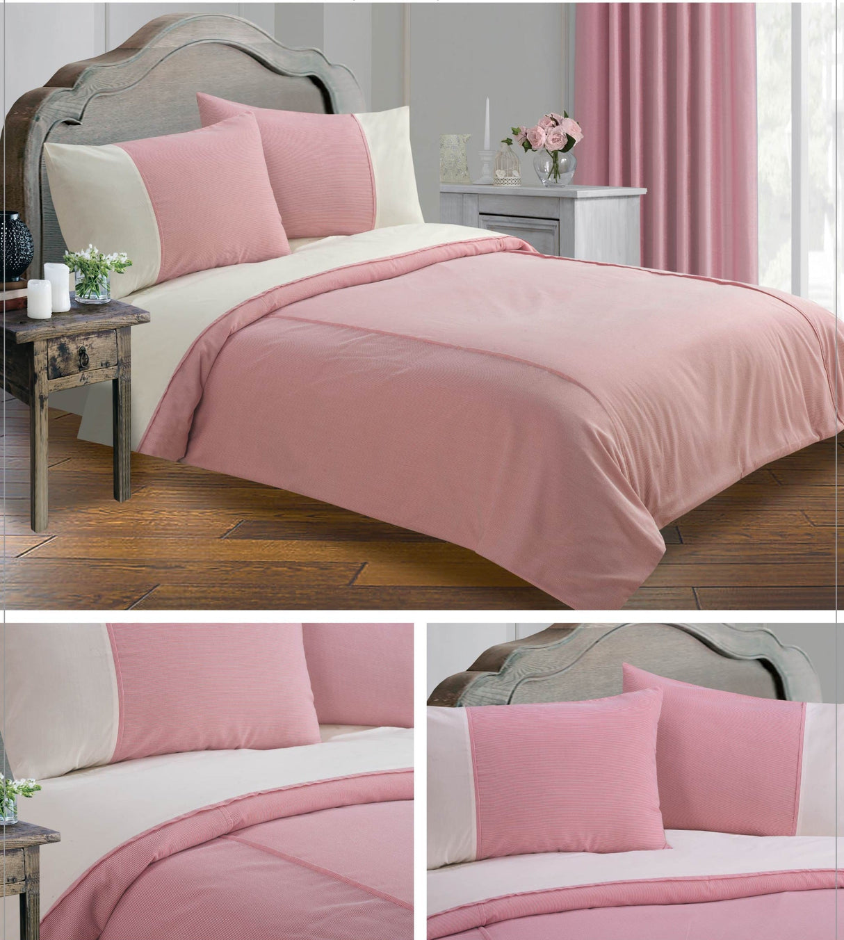 Intimates Lincoln Stripes Duvet Cover & Pillowcase Set