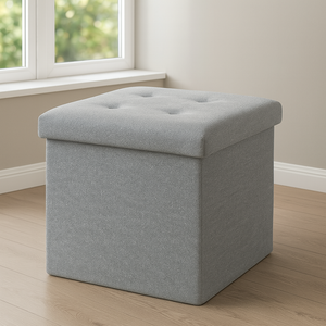 Home Republic Foldable Linen Storage Ottoman