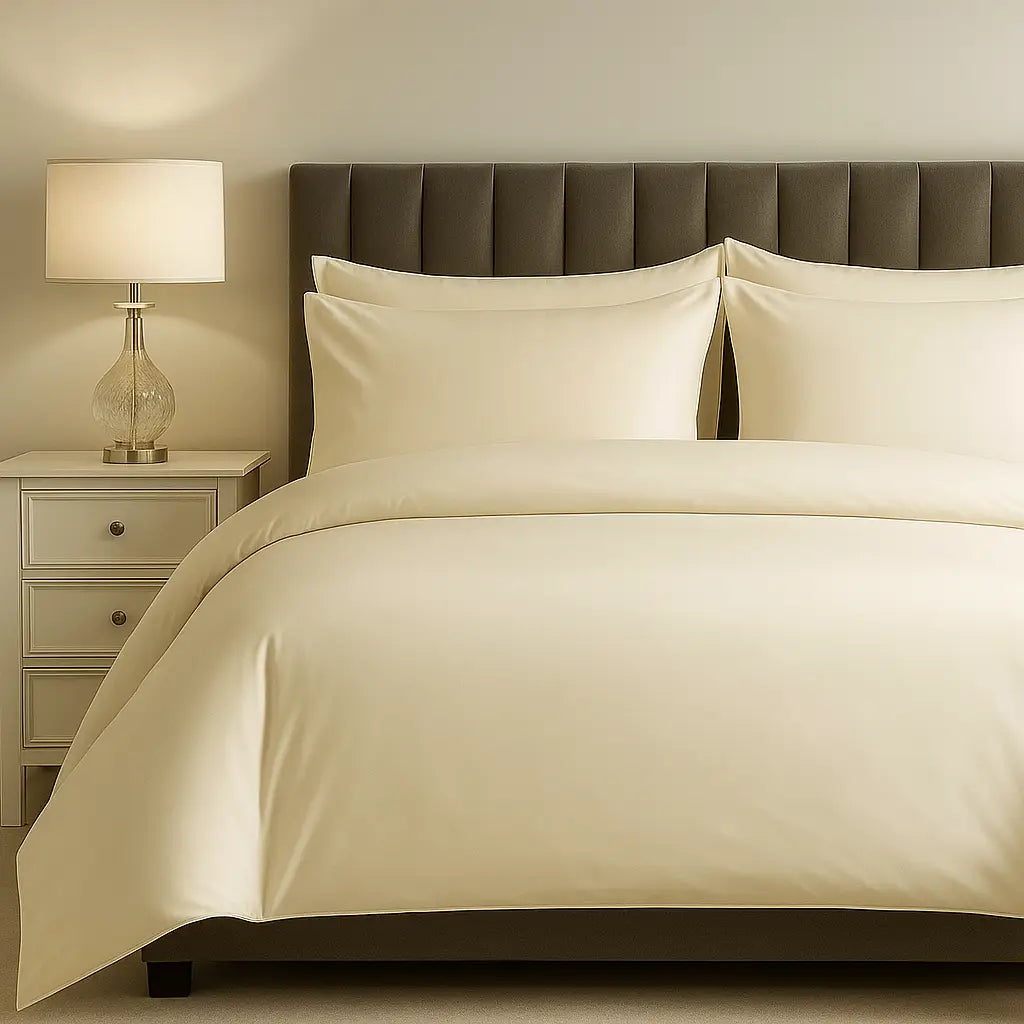 Sweet Dreams 100% Percale Cotton 200 Thread Count Duvet Cover