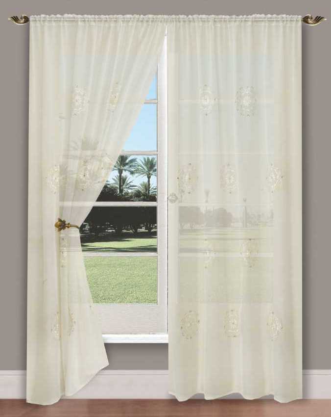 Intimates Nova Diamante Embroidered Voile Panel