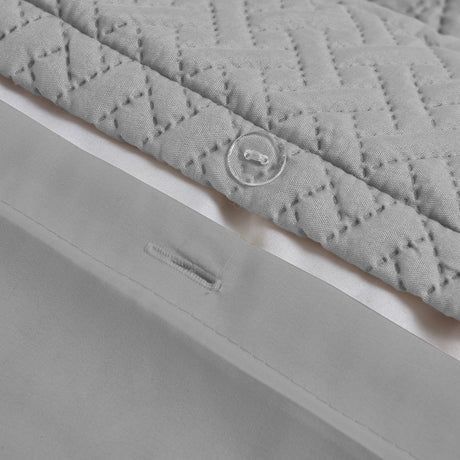 Velosso Paloma Pinsonic Bobble Pattern Duvet Cover and Pillowcase Set