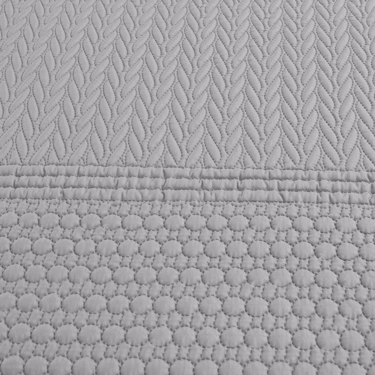 Velosso Paloma Pinsonic Bobble Pattern Duvet Cover and Pillowcase Set