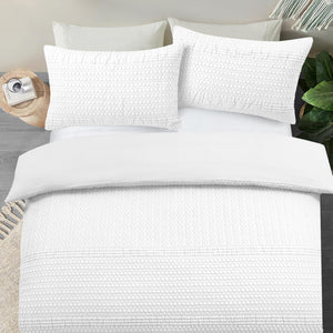 Velosso Paloma Pinsonic Bobble Pattern Duvet Cover and Pillowcase Set