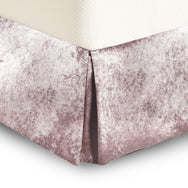 Intimates Crushed Velvet Platform Valance Sheet