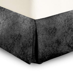 Intimates Crushed Velvet Platform Valance Sheet