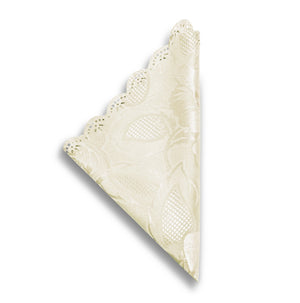 Kitchen Trends Rose Jacquard Napkins Set of 4