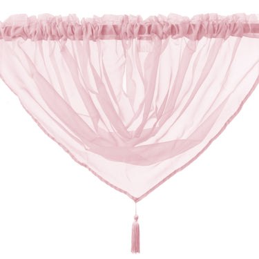 Plain Sheer Voile Swag