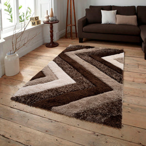 Home Republic Shaggy Chevron Rug Long Pile