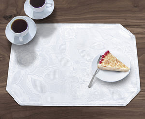 Kitchen Trends Rose Jacquard Placemats