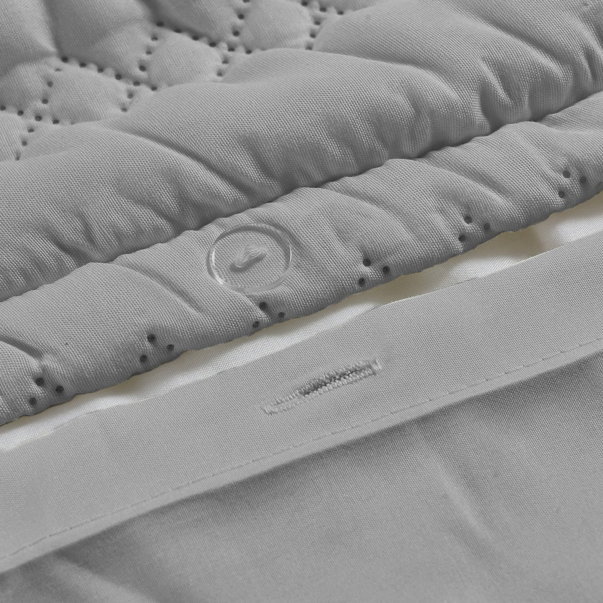 Velosso Saville Embossed Geometric Pattern Duvet Cover and Pillowcase Set