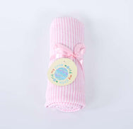 My Little World Velour Stripe Baby Blanket