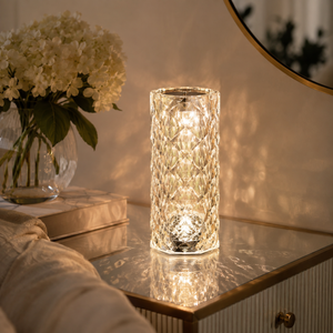 Home Republic Chargeable Crystal Effect Table Lamps