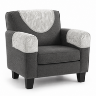 Home Republic Crushed Velvet Sofa Caps